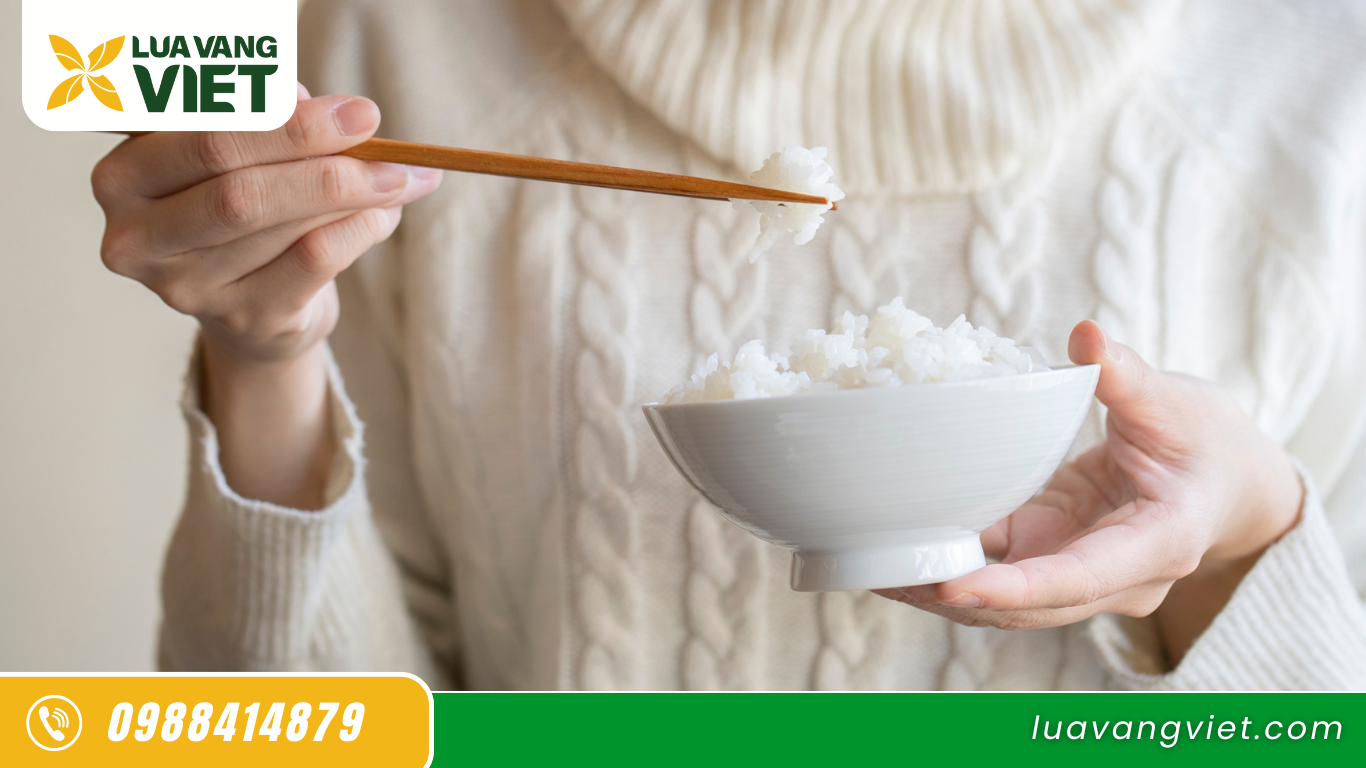 ăn cơm duy trì lối sống lành mạnh