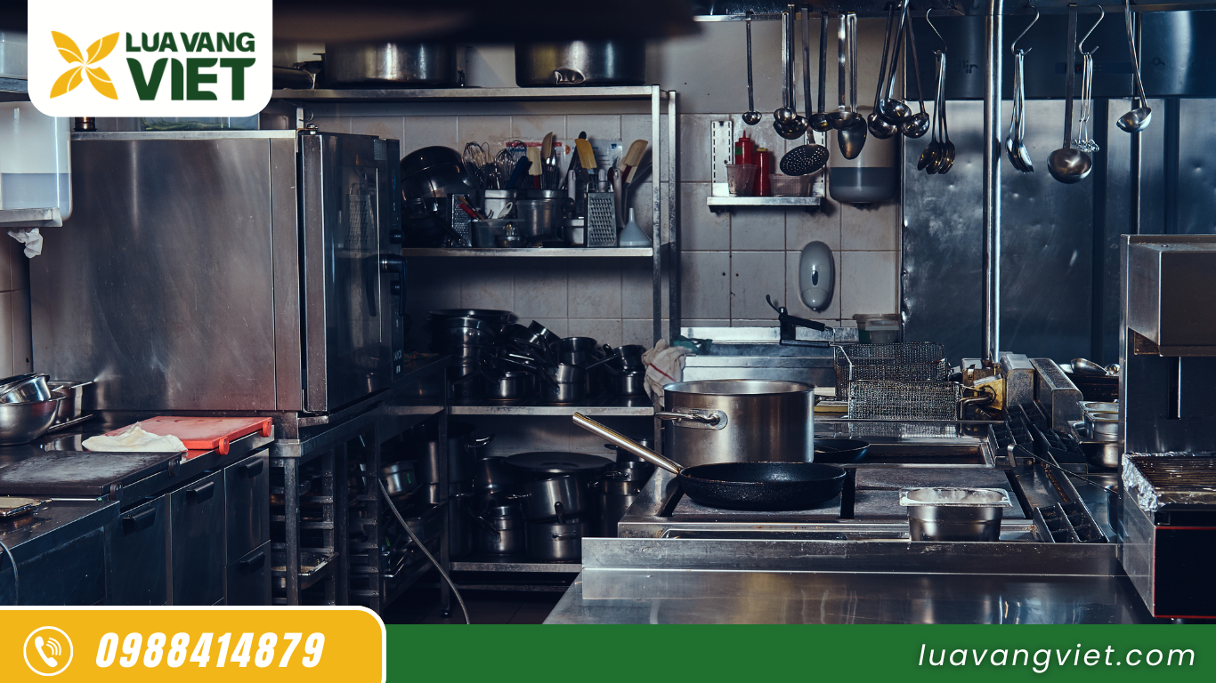 gạo bếp ăn công nghiệp